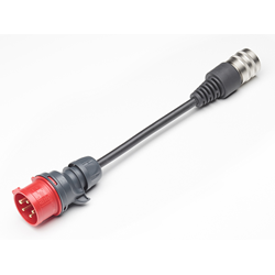 JUICE CONNECTOR Adapter CEE16, 3-phasig (rot)